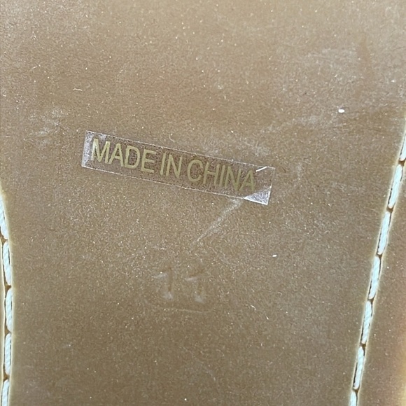 Free People Heels Women's 11 Bronze Gold Lace Up Open Toe Gladiator Pumps - Picture 16 of 17